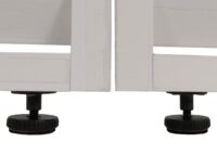 Aluminium Lamellen Set für Pergola 204x271 cm weiß 3-teilig