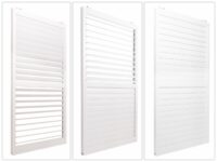 Aluminium Schiebetür Set weiß für Pergola 206x272 cm