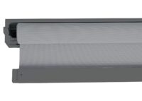 Pergola Seitenwand 3x3 m anthrazit aus Textil