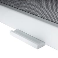 Pergola Seitenwand Ersatz 3x3 m weiß aus Textilstoff