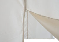 Seitenwände Set für Pergola Pavillon 3x3 m creme 4-teilig wetterfest