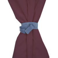 Seitenwände Set für Pergola 4x4 m aus Polyester rot-braun