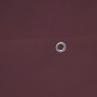 Seitenwände Set für Pergola 4x4 m aus Polyester rot-braun