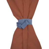 Seitenwand Set 4-teilig für Pergola 4x4 m Polyester terracotta