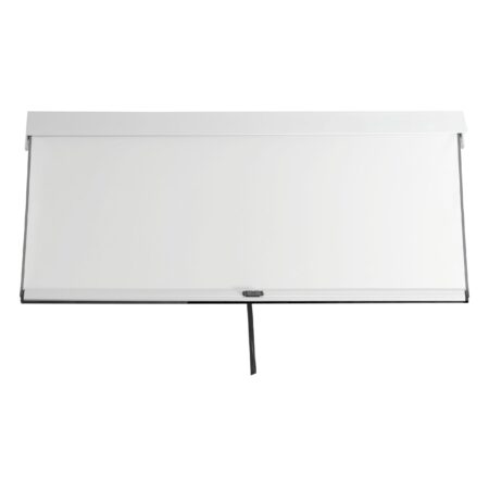 Sturmfeste Pergola Seitenwand 3x3 m weiß