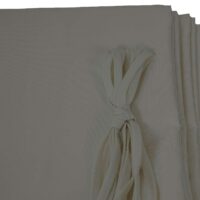 Ersatzbezug taupe für Pergola Village Dach 3x4 m wetterfest