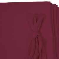 Ersatzdach für Pergola Village 3x3 m bordeaux-rot wetterfest