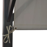 Pergola Village Pavillon 3x3 m mit Schiebedach für Garten und Terrasse