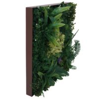 Künstliche Pflanzenwand 50x50 cm Wanddeko für Innen und Außen