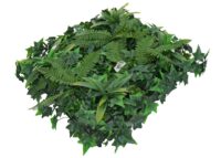 Künstliche Pflanzenwand 1 m² Farn Efeu Wanddeko Indoor Outdoor