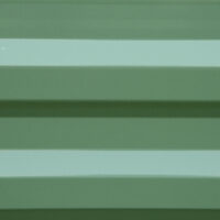 Pflanzkasten aus verzinktem Stahl, robust für den Garten, Farbe Grün.