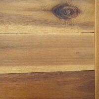 Pflanzkastenregal aus Akazienholz 3 Reihen braun