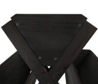 Blumenregal Pflanztreppe Holz Outdoor mit 5 Kästen anthrazit