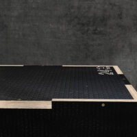 Plyo Box Sprungbox robust für Fitness bis 120kg schwarz