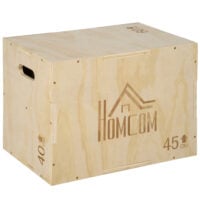 Plyo Box Sprungbox für Heimtraining Fitness Workout aus Holz