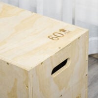 Plyo Box Sprungbox für Heimtraining Fitness Workout aus Holz