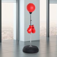 Punchingball Set höhenverstellbar mit Boxhandschuhen für Kinder