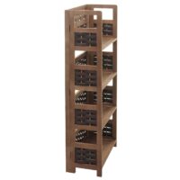 Regal JAM-K86 Standregal klappbar 110cm  Geflecht dunkelbraun