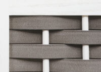 Regal JAM-K86 Standregal klappbar 110cm weiss Geflecht grau