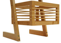 Regal JAM-M21 Standregal Badregal 77x23x30cm Bambus