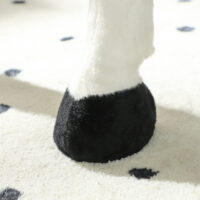 Braun-cremeweisses Reitpferd als Kinderspielzeug mit realistischem Sound, Sattel und Zaumzeug. Ideal für Kinder von 3-8 Jahren, die gerne in Rollenspiele eintauchen und reiten üben.