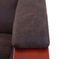 Relaxliege Relaxsessel Massagesessel mit Massage Wildlederimitat braun