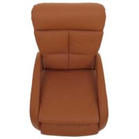 Relaxsessel Design Fernsehsessel TV-Sessel Liegesessel drehbar Voll-Leder braun
