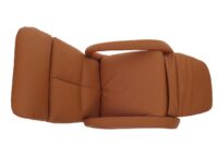 Relaxsessel Design Fernsehsessel TV-Sessel Liegesessel drehbar Voll-Leder braun