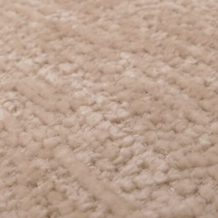 Relaxsessel mit Hocker Fernsehsessel Nosagfederung drehbar Chenille creme