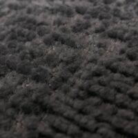 Relaxsessel mit Hocker Fernsehsessel Nosagfederung drehbar Chenille grau