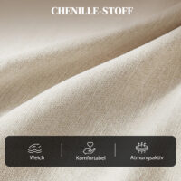Relaxsessel drehbar schaukelbar mit Liegefunktion creme