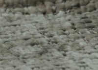 Relaxsessel Schaukelstuhl mit Hocker Chenille Öko-Tex grün dunkles Gestell