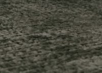 Relaxsessel Schaukelstuhl mit Hocker Chenille Öko-Tex grün weisses Gestell