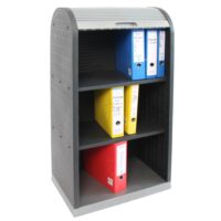 Rollladenschrank Büro Jalousieschrank Kunststoff 120x58x38cm