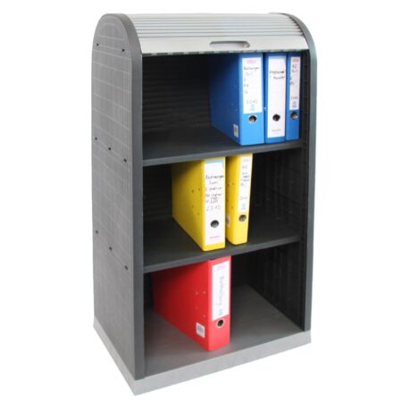 Rollladenschrank Büro Jalousieschrank Kunststoff 120x58x38cm