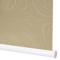 Rollo Fensterrollo Seitenzugrollo blickdicht Verdunkelung 70x230cm beige