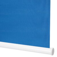 Rollo Fensterrollo Seitenzugrollo blickdicht Verdunkelung 120x160cm blau