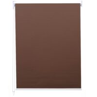 Rollo Fensterrollo Seitenzugrollo blickdicht Verdunkelung 40x160cm braun