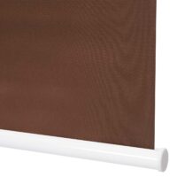 Rollo Fensterrollo Seitenzugrollo blickdicht Verdunkelung 70x160cm braun