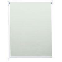 Rollo Fensterrollo Seitenzugrollo blickdicht Verdunkelung 70x160cm creme