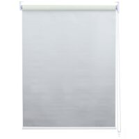 Rollo Fensterrollo Seitenzugrollo blickdicht Verdunkelung 70x160cm creme