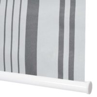 Rollo Fensterrollo Seitenzugrollo blickdicht Verdunkelung 100x230cm grau/weiss