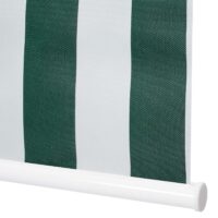 Rollo Fensterrollo Seitenzugrollo blickdicht Verdunkelung 50x160cm grün/weiss