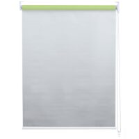 Rollo Fensterrollo Seitenzugrollo blickdicht Verdunkelung 60x230cm hellgrün