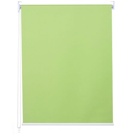 Rollo Fensterrollo Seitenzugrollo blickdicht Verdunkelung 90x160cm hellgrün