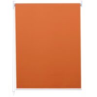 Rollo Fensterrollo Seitenzugrollo blickdicht Verdunkelung 70x230cm orange