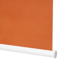 Rollo Fensterrollo Seitenzugrollo blickdicht Verdunkelung 90x230cm orange