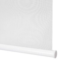 Rollo Fensterrollo Seitenzugrollo blickdicht Verdunkelung 80x160cm weiss