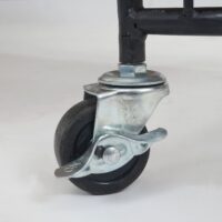 Rollwagen Servierwagen Tanne Massivholz Vintage 84x98x36cm