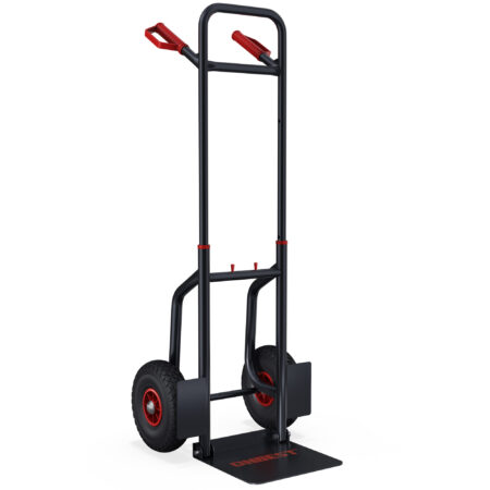 Robuste Sackkarre, klappbar und belastbar bis 200kg für Transportarbeiten.